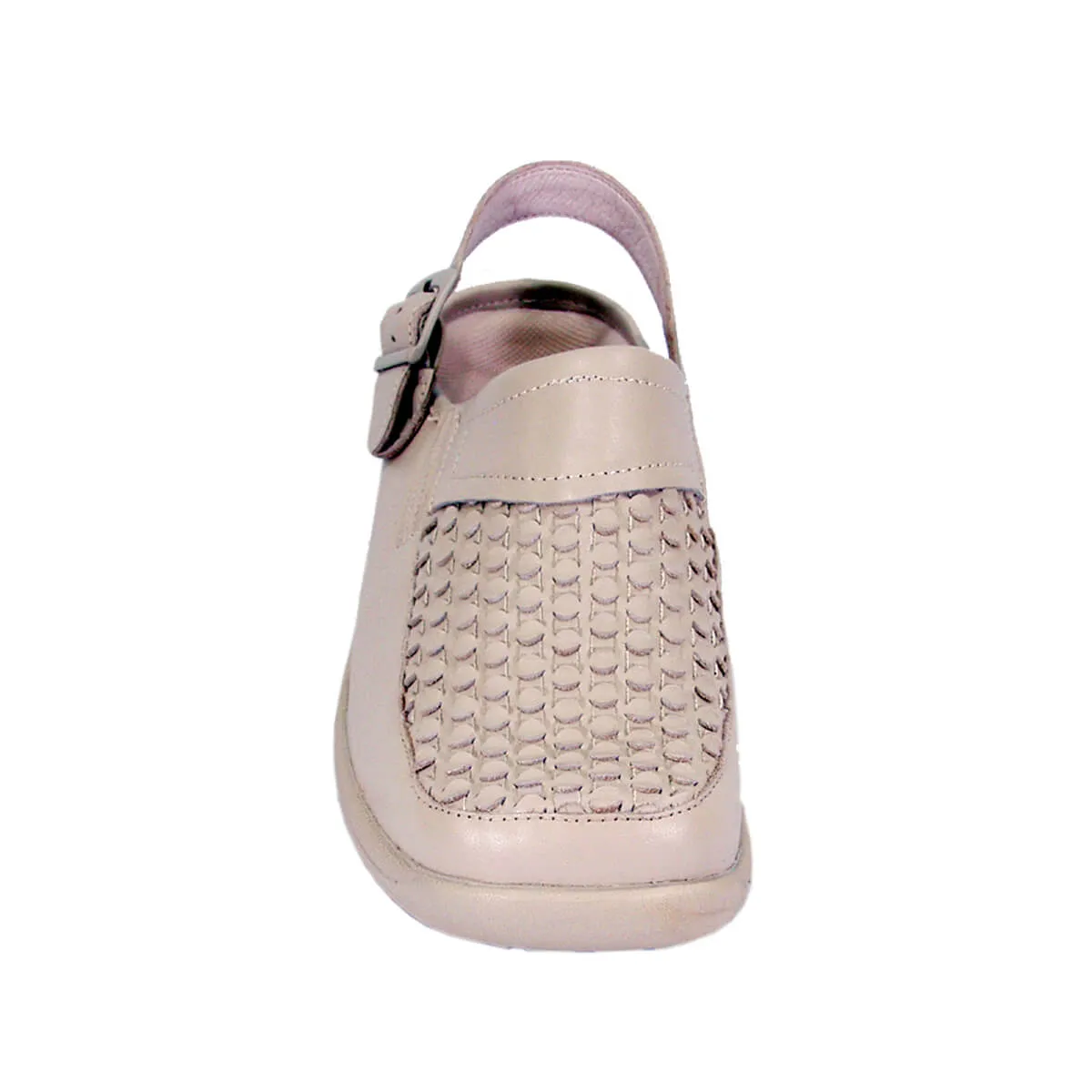 24 HOUR COMFORT Madison Women's Wide Width Leather Clogs