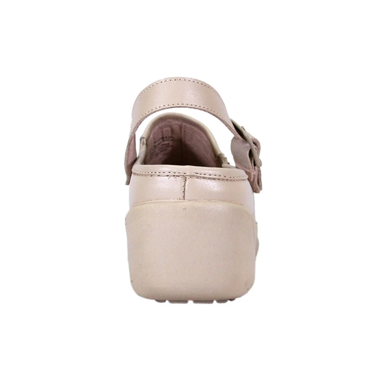 24 HOUR COMFORT Madison Women's Wide Width Leather Clogs