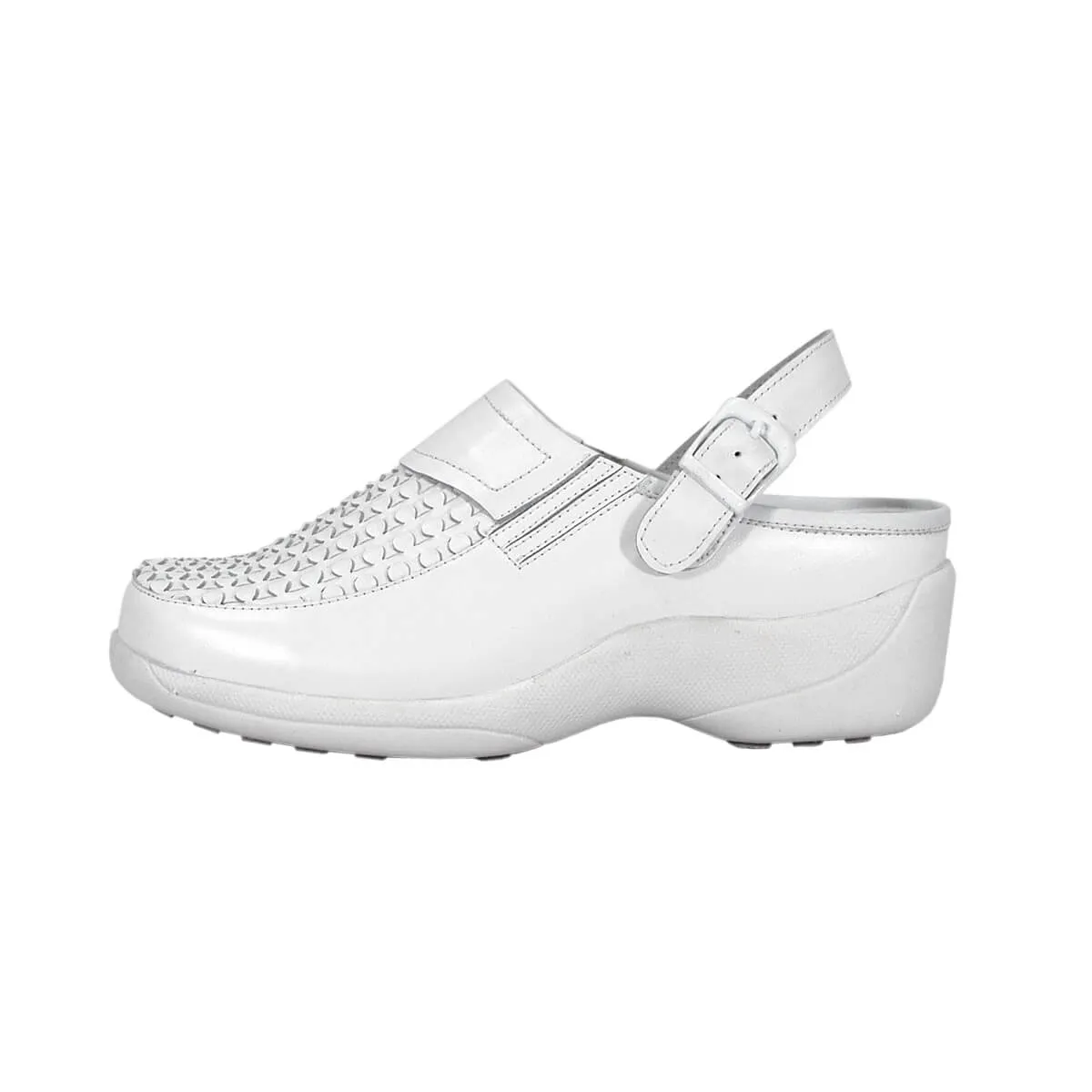 24 HOUR COMFORT Madison Women's Wide Width Leather Clogs