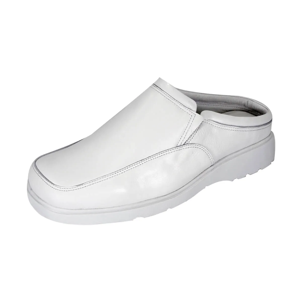24 HOUR COMFORT Todd Men's Wide Width Leather Clogs