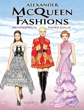 Alexander McQueen Fashions: Re-created in Paper Dolls (Dover Paper Dolls) Paperback  April 20, 2011