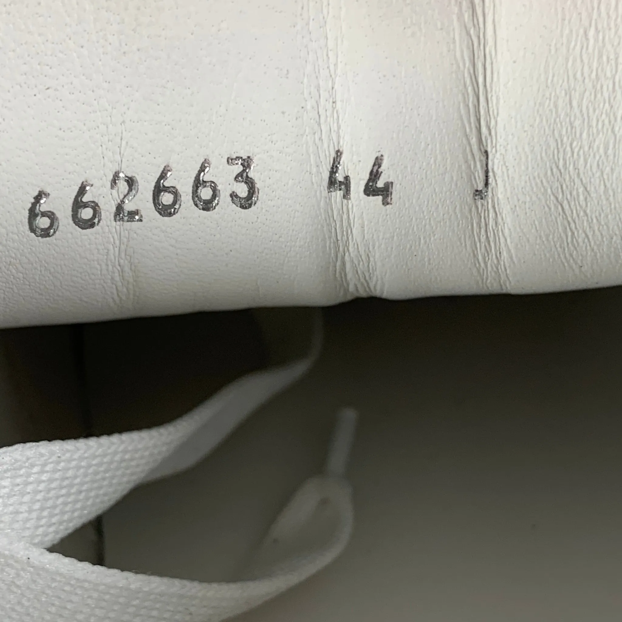 ALEXANDER MCQUEEN Size 11 White Gold Leather Platform Sneakers