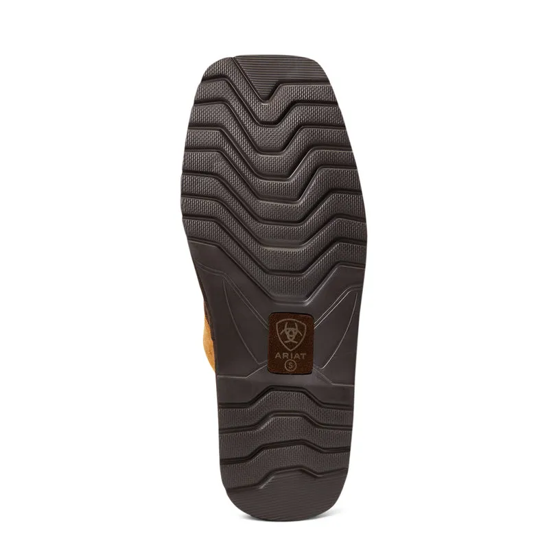 Ariat Men's Silversmith Square Toe Slipper, Chocolate