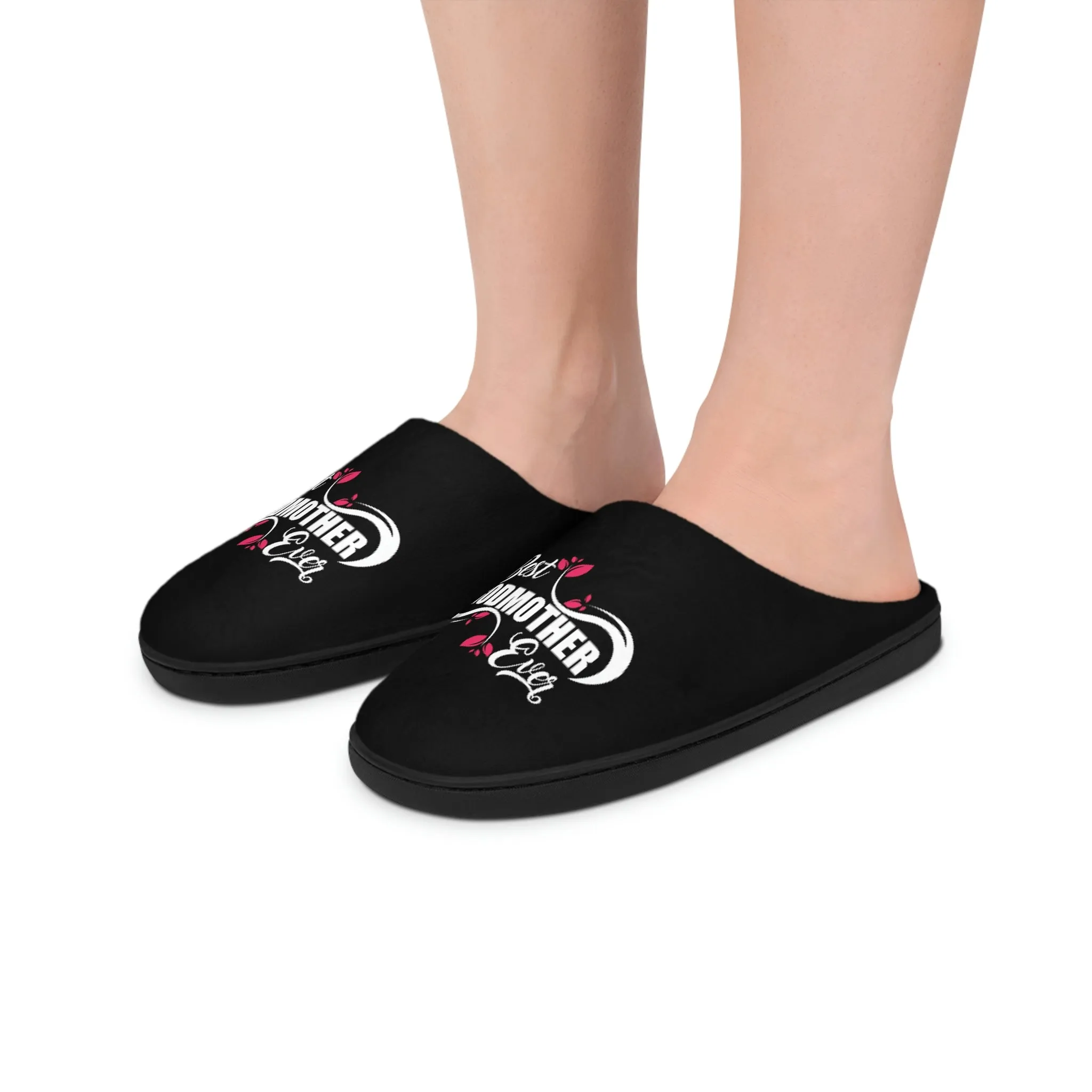 Best Godmother Ever Women's Indoor Slippers