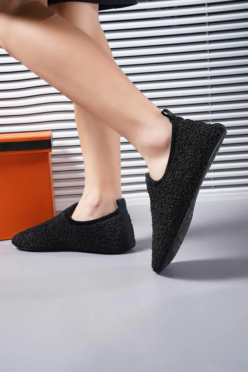 ditont Non-Slip Indoor House Slippers Lightweight Comfortable Grip House Home Shoes for Men Women