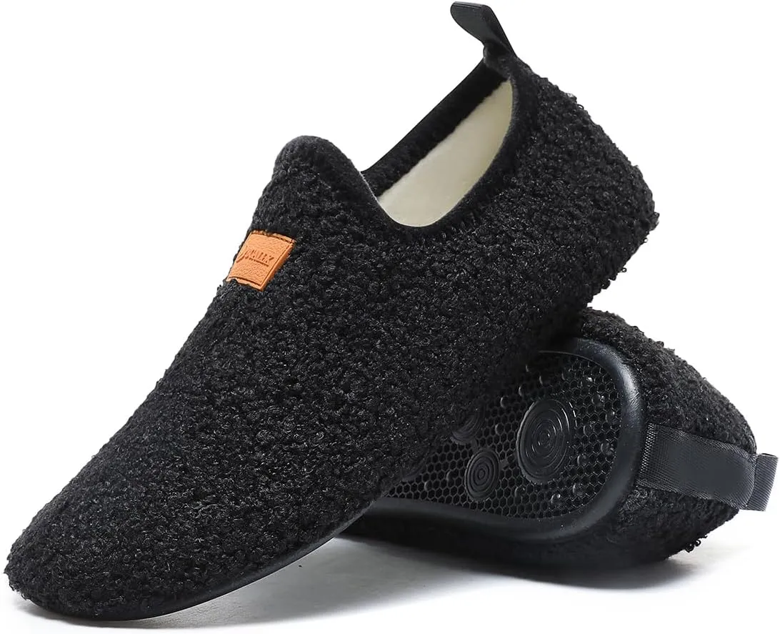 ditont Non-Slip Indoor House Slippers Lightweight Comfortable Grip House Home Shoes for Men Women