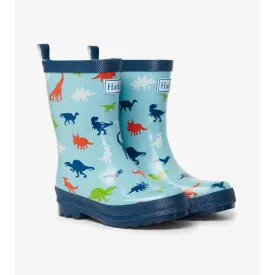 Hatley Prehistoric Dinos Shiny Rain Boots