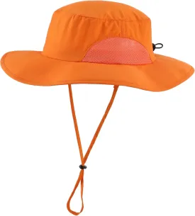 Home Prefer UPF50  Mens Sun Hat Wide Brim Fishing Hat for Men UV Protection Womens Beach Bucket Hat for Golf Hiking Gardening