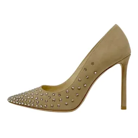 Jimmy Choo Nude Suede Romy Degrade Stars Pumps 35