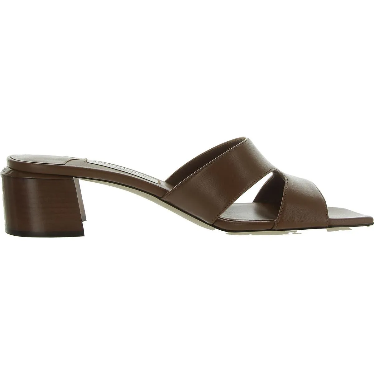 Jimmy Choo Womens Ellison45 Leather Slip On Heels
