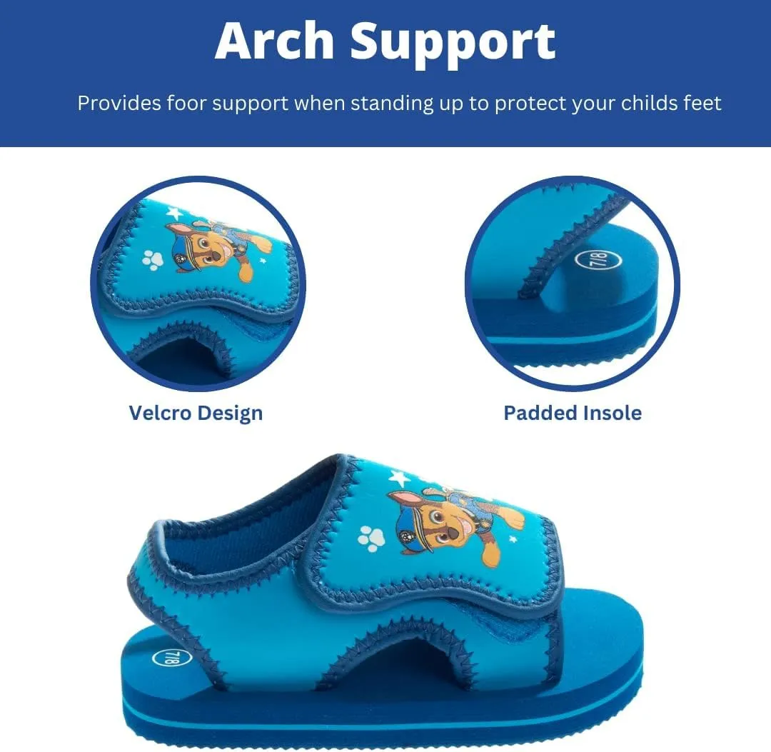 Josmo PawPatrol Cars ToyStory Spiderman Summer Sandals Kids Water Shoes Open Toe Outdoor Slides Chase Marshall Lightning McQueen Woody Buzz Lightyear Beach Sport Slip On(Toddler - Little Kid)