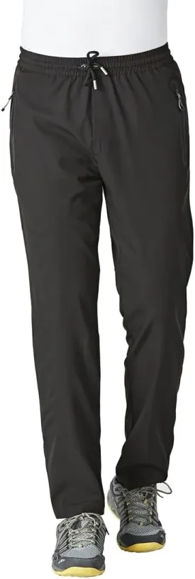 Rdruko Men's Casual Pants Lightweight Quick Dry Hiking Running Workout Outdoor Sports Sweat Pants
