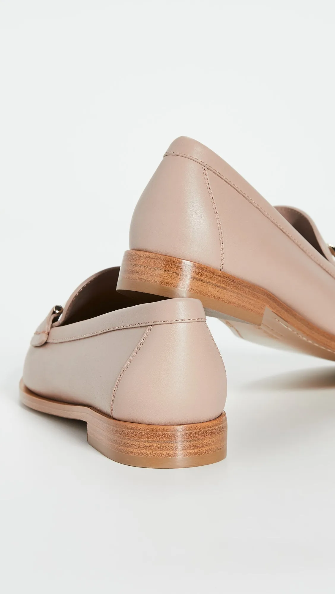 SALVATORE FERRAGAMO Rolo Women's 725789 Adobe Stone Shoe Size 6 D MSRP $850