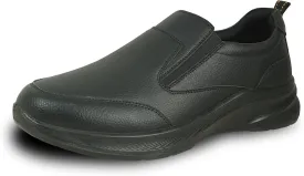 VANGELO Professional Slip Resistant Men Work Sneaker Shoe for Food Service Health Care Nurse Nick and Jimmy Black
