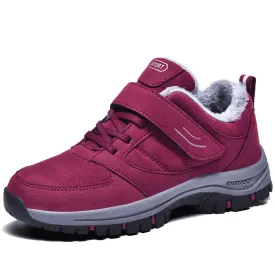 Women's Winter Snow Boots Warm Fur Lined Anti-Slip Booties for Bunions Wide Feet